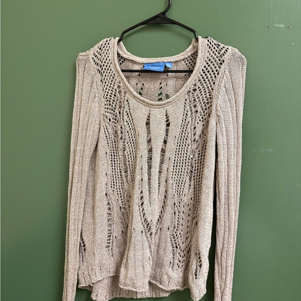 Beige Knit Sweater